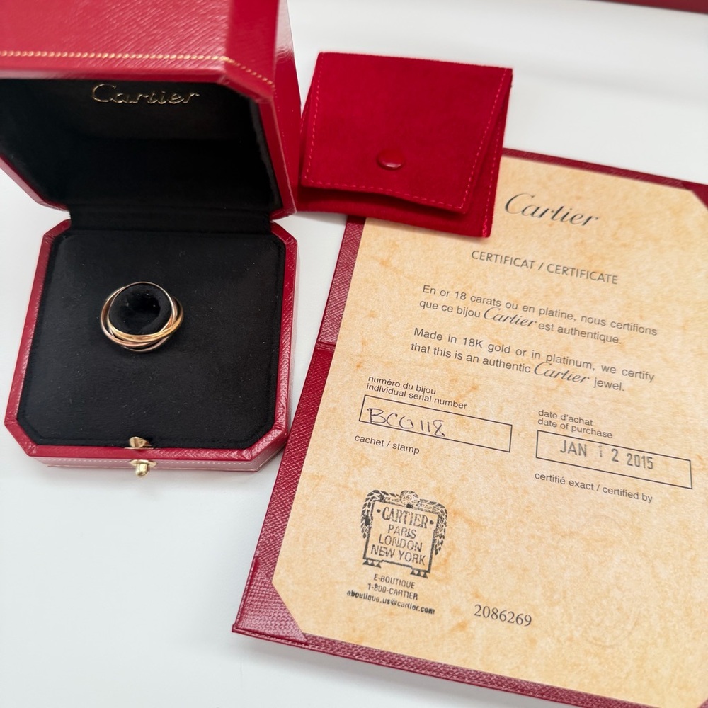 Cartier 18k gold Trinity Ring, Small Model - Picture 3 of 11
